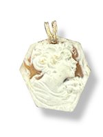 Colgante Mandile 1922 Mujer Cammei  in Plata Conchiglia 2MCICM42 - 2MCICM42